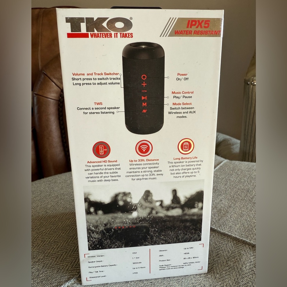 Portable True Wireless speaker
